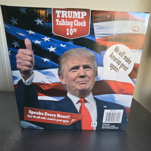 Trump Talking Clock - Picture 2 of 3